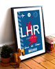 plakaty Plakat lotniczy - Londyn Heathrow 1