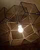 lampy wiszące Snowflake - Żyrandol metalowy z kubików 1