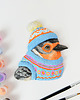 kolorowanki dla dzieci Portrait of a robin named Samuel 3