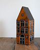 figurki i rzeźby Domek drewniany kamieniczka 21cm 3
