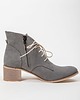 botki damskie RĘCZNIE ROBIONE BOTKI ZAPATO 482 GRAFIT 2