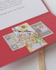 kartki scrapbooking Kartka ślubna folder na pieniądze kieszonka 1