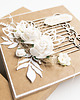 kartki scrapbooking Kartka ślubna w pudełku eko biała 3