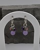 kolczyki z kamieniami Kolczyki Lilac 2