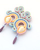kolczyki soutache Wiosna w pastelowych kolorach 3 3
