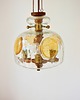 lampy wiszące Lampa wisząca modernistyczna, lata 70. 8