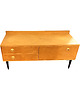 komody Niska komoda sideboard jesionowy, duński design, lata 70. 9