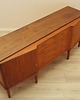 komody Sideboard tekowy, duński design, lata 60, produkcja: Dania 4