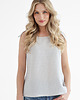 topy damskie Lniany Top MEADOW GRAY STRIPES 1