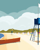 plakaty Plakat GDAŃSK PLAŻA 2