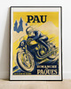 plakaty Plakat Vintage Retro Pau 1