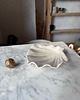 pojemniki na biżuterię Podstawka na Biżuterię Palo Santo Ceramiczna Muszelka Light Cream 2
