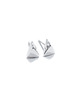 kolczyki srebrne Kolczyki srebrne TRI MINI / glossy silver earrings 6