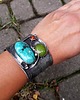 bransoletki wire wrapping Samotny chwast - bransoletka regulowana 3