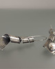 kolczyki wire wrapping zakręcone perły - kolczyki 6