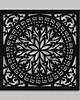 Ozdoby na ścianę DEKORACYJNY OBRAZ AŻUROWY 3D, DEKORACJA ŚCIENNA, GIOVANNA, TRYPTYK, ORNAMENT, 3