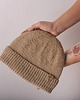 czapki i kapelusze męskie Klasyczna czapka 100% merino Piaskowy beż 1