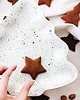 dekoracje świąteczne Talerz ceramiczny choinka Świąteczne Konfetti 3