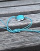 bransoletki wire wrapping Howlit na lato - bransoletka sznurkowa 2