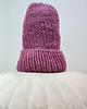 czapki damskie Wełniana czapka WOOLLY PURPLE 6