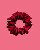 gumki do włosów Gumka jedwabna, scrunchie, frotka burgundy rose MIDI 1