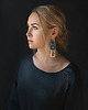 kolczyki soutache Eira L - kolczyki etno, srebro 3