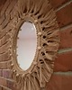 lustra stojące i wiszące Lustro boho juta  50 cm 3