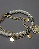 bransoletki z kamieni naturalnych Pearls /white/ perły majorka - bransoletka 2