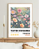 plakaty PLAKAT dekoracyjny , Yayoi Kusama, wystawowy, kwiaty 3