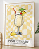 plakaty Plakat Kolekcja Koktajl: Pina colada 1