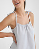 sukienki midi damskie Lniana Sukienka FLORA MIDI light gray 2
