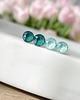 kolczyki swarovski Miętowe Diamenty kolczyki-wkrętki 1