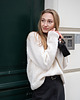 swetry damskie  Sweter DIANA biały - Handmade 1