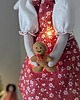 ozdoby choinkowe Zabawka aniołek na czubek choinki 4