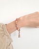 bransoletki z kamieni naturalnych Bransoletka BOHO opal różowy, jaspis cesarski, kamień słoneczny 3