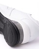 sneakersy damskie Sneakersy skórzane -  białe  (6993) 4