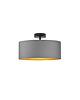 plafony Lampa sufitowa z abażurem w stylu urban jungle WENECJA GOLD fi -30cm 1