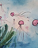 obrazy Oryginał  Akwarela 50x70 'Into the ocean' 2