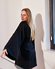 szlafroki damskie Czarne kimono Dolfi 3