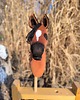 zabawki - inne Hobby horse A4 gniady koń na kiju 3