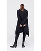 bluza bez kaptura damska Płaszczo-bluza Dyplomata Gruby Czarny 7