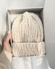 czapki damskie Wełniana czapka Lily Boucle alpaka wełna handmade ręcznie robiona 3