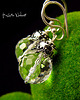 kolczyki wire wrapping Kolczyki Ice - Kryształ Górski Srebro 5