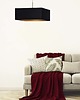 lampy wiszące Czarna lampa wisząca do salonu BOGOTA GOLD 2