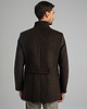 płaszcze i kurtki męskie Męski płaszcz wełniany rivara brązowy 2