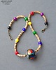 korale BOHO uroczy bajeczniej kolorowy naszyjnik jedyny TAKI! Unikat handmade 5