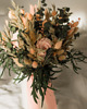 dodatki ślubne Bukiet Ślubny z suszonych kwiatów i stabilizowanych roślin 2