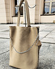torby XXL Beżowa torba ze skóry 3