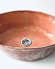 umywalki Ceramiczna umywalka Na różowo 1