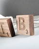 spinki do mankietów Eleganckie spinki mankietowe - prezent dla Niego - Scrabble 2